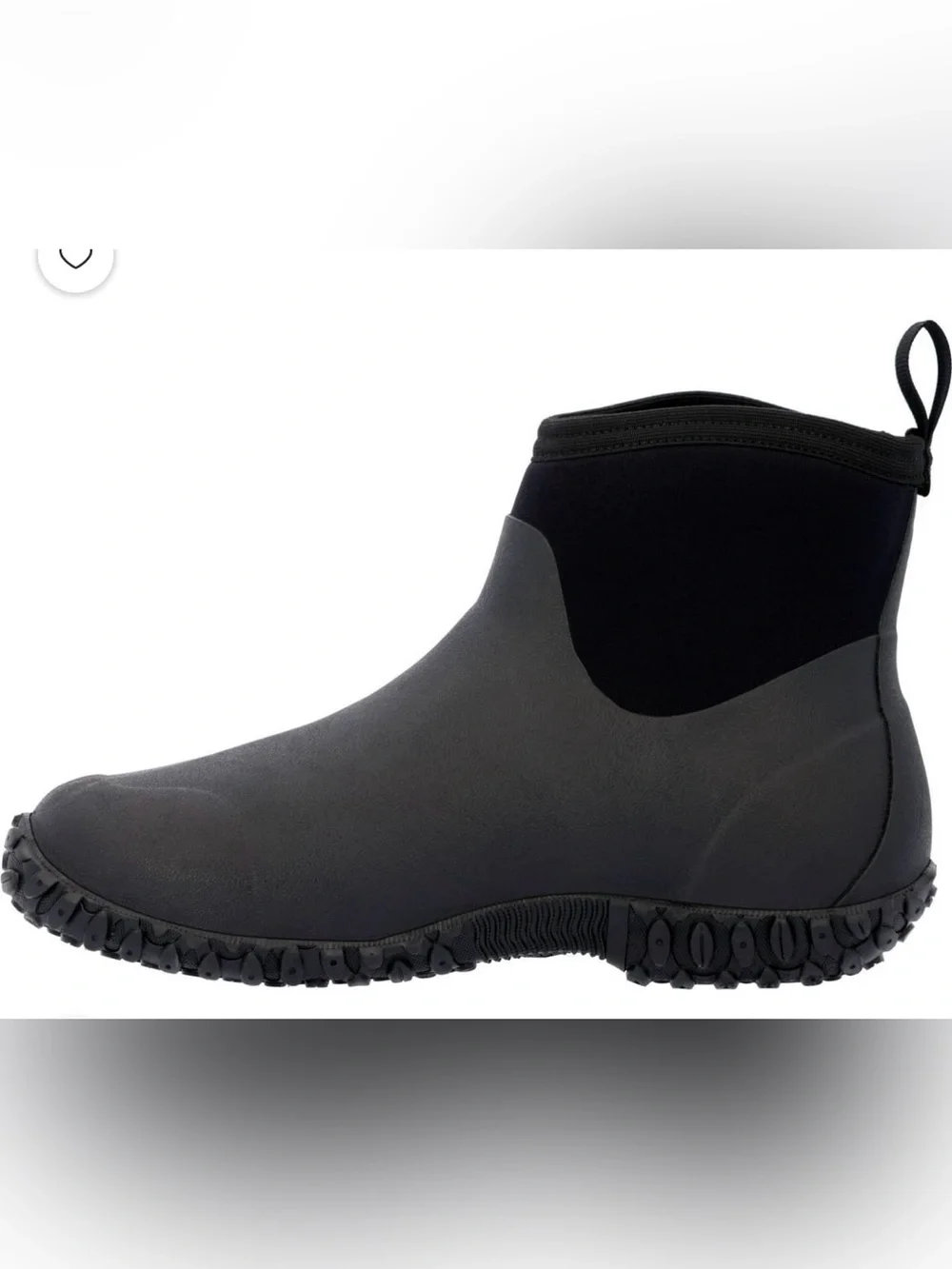 Muck Boot Company Men’s Muckster II Black Short Low Boots NWT